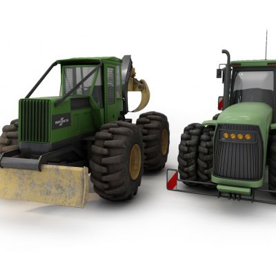 现代农用机械车