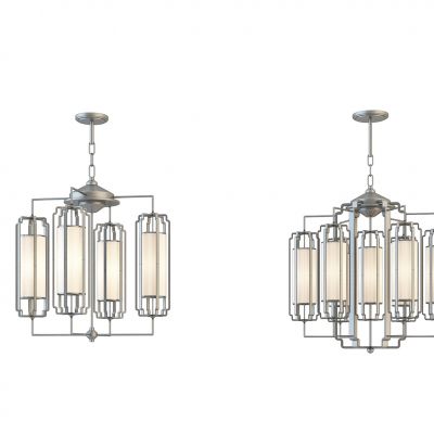 新中式吊灯组合