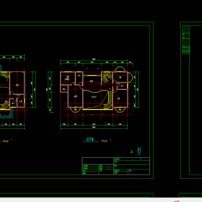 大型楼盘别墅户型