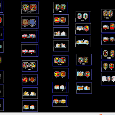 几套别墅户型设计方案图