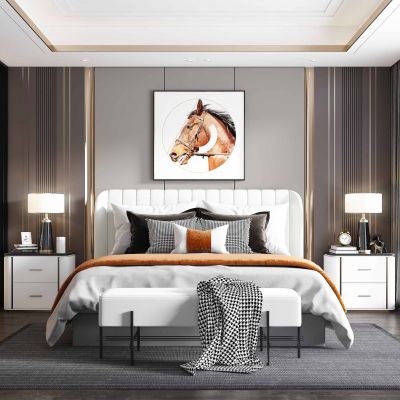 现代轻奢简欧式卧室