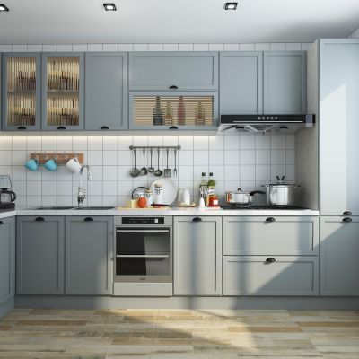 简欧式厨房橱柜