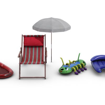 现代儿童玩具水上游乐