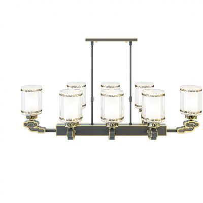 新中式吊灯组合