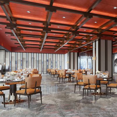 新中式餐厅酒店餐厅