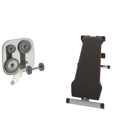 现代哑铃仰卧起坐器组合