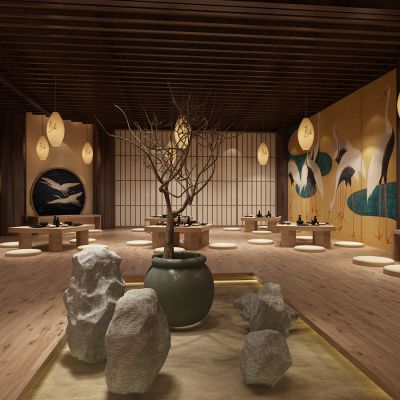 日式韩式传统餐厅