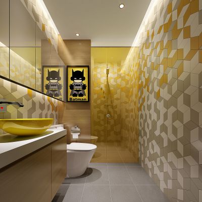 现代儿童卫生间