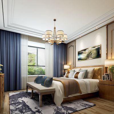 中式卧室