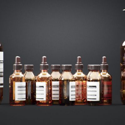 现代卫生间洗漱用品化妆品