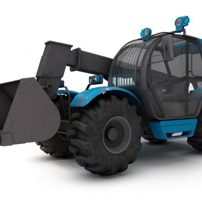 现代农用机械车