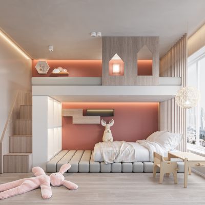北欧儿童房