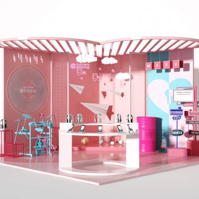 网红店   展厅   装饰