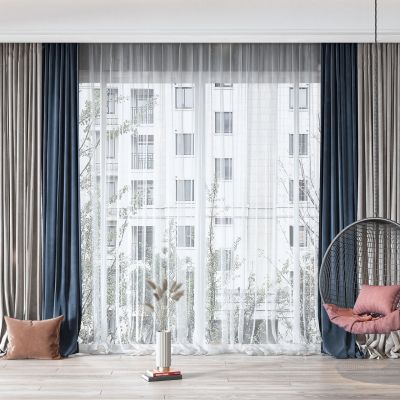 现代窗帘