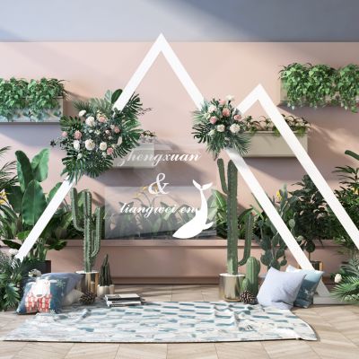 植物堆    美陈   造型墙