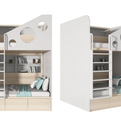 现代家具   上下床