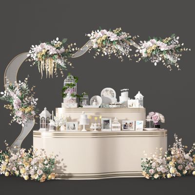 花艺   接待台   展示