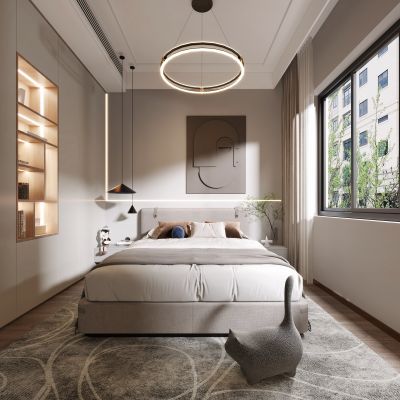现代家居卧室