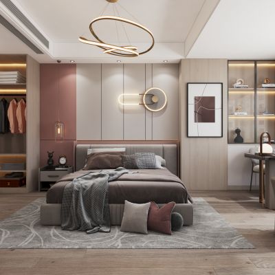 现代卧室
