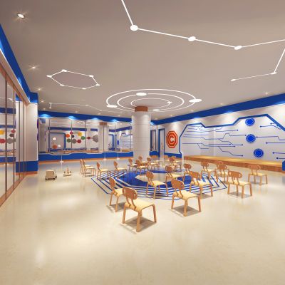 幼儿园教室 科学教室 多功能厅 科学发现教室