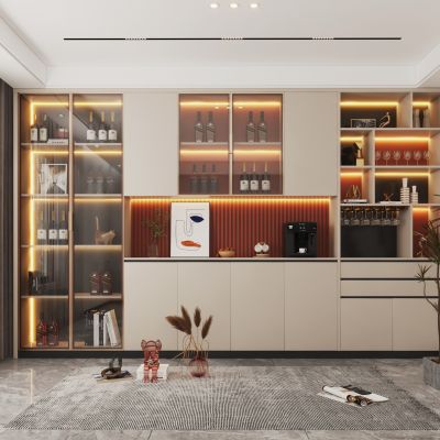 现代酒柜