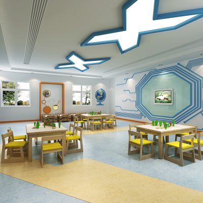 幼儿园教室 科学教室 科学发现教室