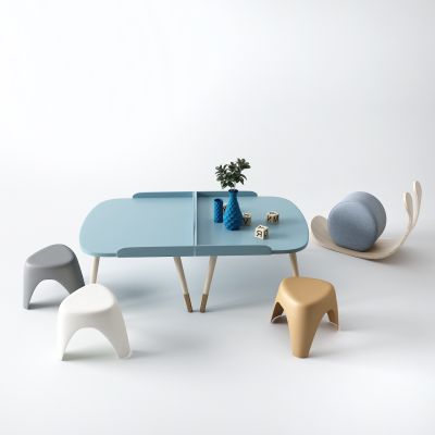 现代儿童桌 凳子