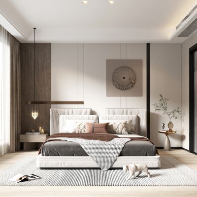 现代 家居卧室