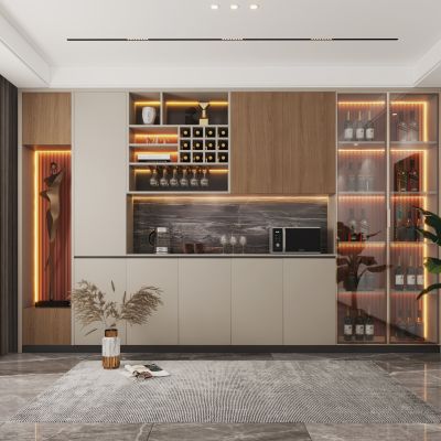 现代酒柜