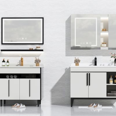 现代轻奢卫生间浴室柜