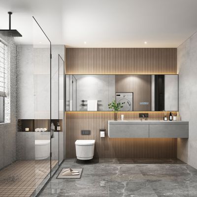  现代卫生间