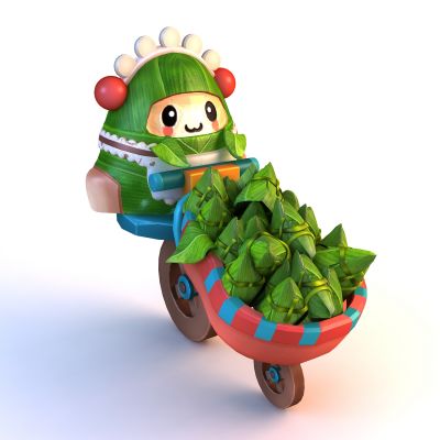 现代玩具，粽子，端午节