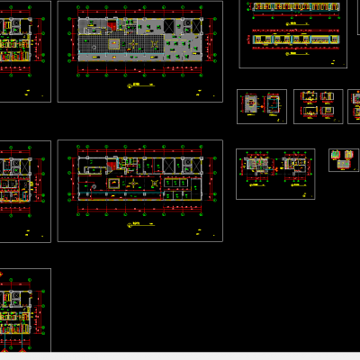 标准型咖啡厅施工图