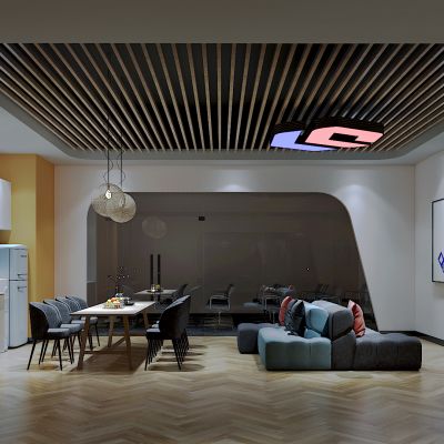 现代保险公司接待办公室