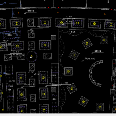 星巴克咖啡厅装修CAD图纸