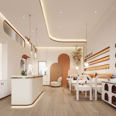 现代美容院美甲会所