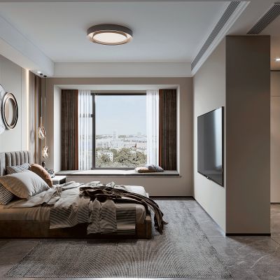 现代风格卧室