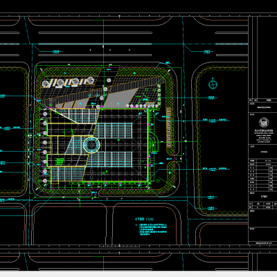 同济-东莞图书馆总平面图