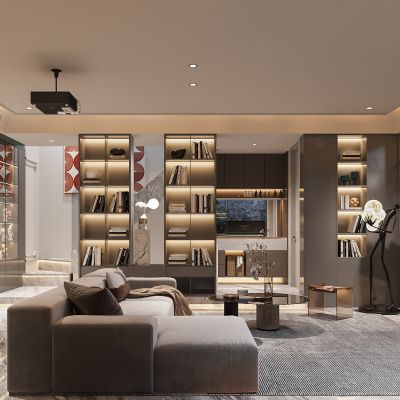 现代地下休闲室