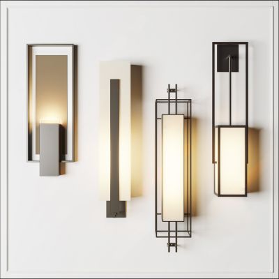  新中式壁灯组合