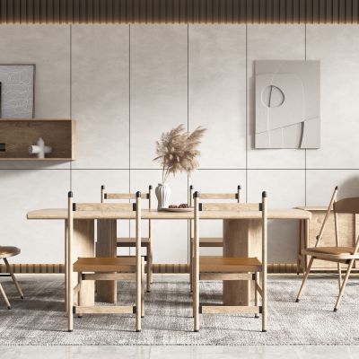 北欧 餐桌椅组合