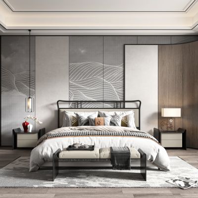 新中式 家居卧室