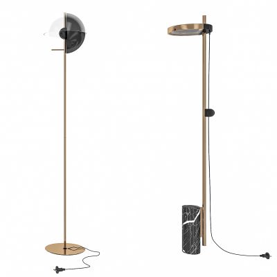 现代轻奢简约金属落地灯
