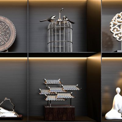 中式摆件装饰品