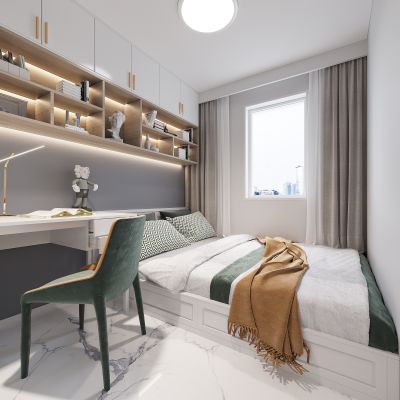 现代榻榻米卧室