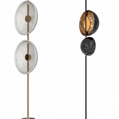 现代轻奢简约金属落地灯