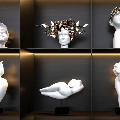 现代金属摆件装饰品