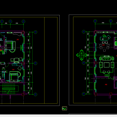 总统套房平面图
