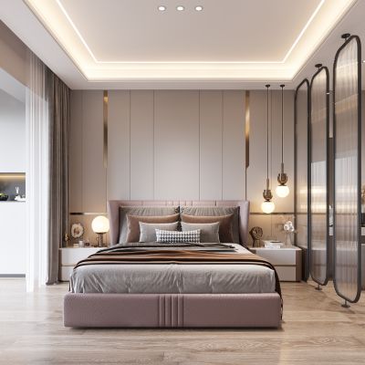 现代卧室