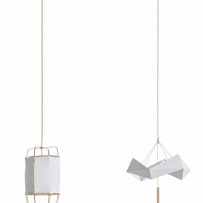 床头金属小吊灯组合